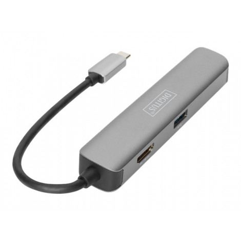 Digitus USB-C Dock DA-70891 Dock USB 3.0 (3.1 Gen 1) ports quantity 2 HDMI ports quantity 1