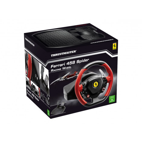 Thrustmaster Steering Wheel Ferrari 458 Spider Racing Wheel Black/Red