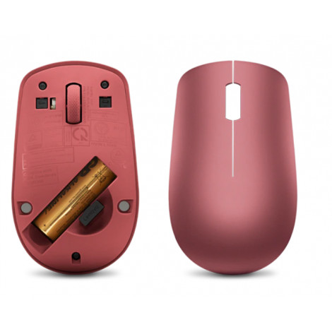 Lenovo Wireless Mouse 530 Wireless mouse 2.4 GHz Wireless via Nano USB Wireless Cherry Red