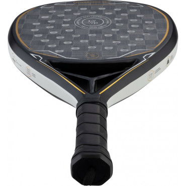 BYVP Padel Racket POWER 1800 II Black/White/Gold