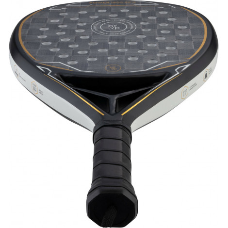 BYVP Padel Racket POWER 1800 II Black/White/Gold