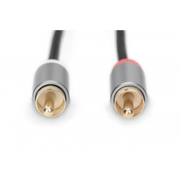 Digitus 3.5mm stereo 2x RCA plug