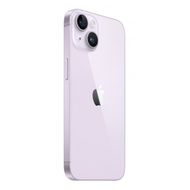 Apple iPhone 14 Purple 6.1 " Super Retina XDR Apple A15 Bionic Internal RAM 4 GB 128 GB Dual SIM Nano-SIM 3G 4G 5G Main camera 1