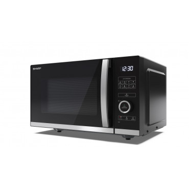 Sharp Microwave Oven YC-QS254AE-B Free standing 25 L 900 W Black