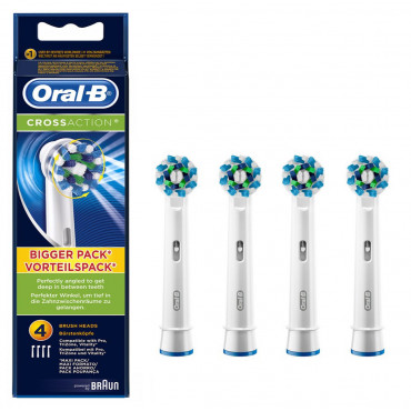 Oral-B Toothbrush replacement EB50-4 Heads For adults Number of brush heads included 4 Number of teeth brushing modes Does not a