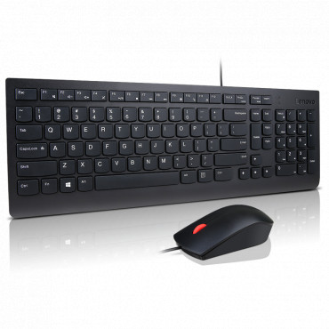 Lenovo Essential Essential Wired Keyboard and Mouse Combo - Lithuanian Keyboard and Mouse Set Wired Wired USB connection for bot