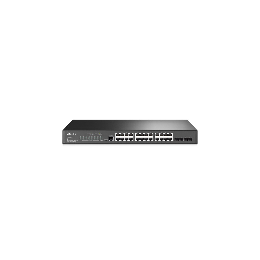 TP-LINK JetStream L2 Switch TL-SG3428 Web Managed Rackmountable SFP ports quantity 4 Power supply type Single