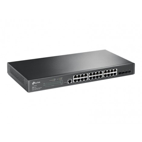 TP-LINK JetStream L2 Switch TL-SG3428 Web Managed Rackmountable SFP ports quantity 4 Power supply type Single