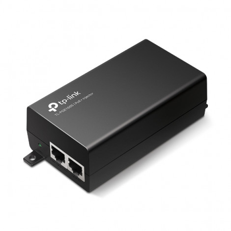 TP-LINK PoE+ Injector Adapter TL-POE160S 10/100/1000 Mbit/s Ethernet LAN (RJ-45) ports 1x10/100/1000Mbps RJ45 data-in port, 1x10