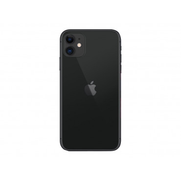 Apple iPhone 11 Black 6.1 " IPS LCD Hexa-core Internal RAM 4 GB 128 GB Single SIM Nano-SIM and eSIM 3G 4G Main camera 12+12 MP S