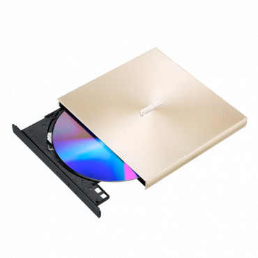 Asus ZenDrive U8M (SDRW-08U8M-U) Interface USB Type-C DVD RW CD read speed 24 x CD write speed 24 x Gold