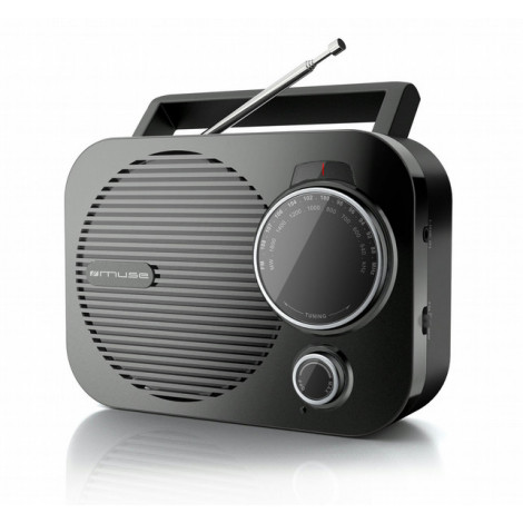 Muse M-050 R Portable radio AUX in Black