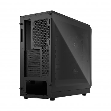 Fractal Design Focus 2 Side window Black TG Clear Tint Midi Tower Power supply included No