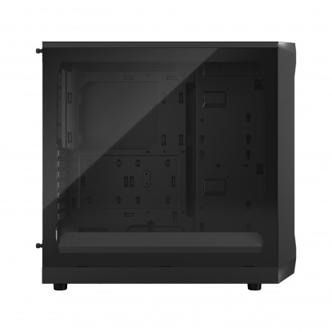 Fractal Design Focus 2 Side window Black TG Clear Tint Midi Tower Power supply included No