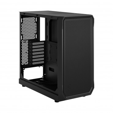 Fractal Design Focus 2 Side window Black Solid Midi Tower Power supply included No