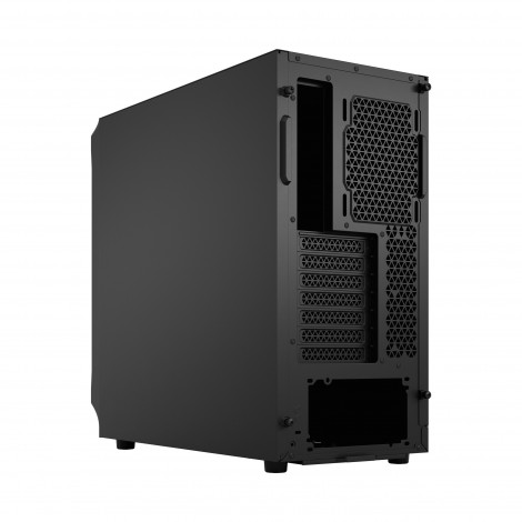 Fractal Design Focus 2 Side window Black Solid Midi Tower Power supply included No