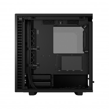 Fractal Design Define 7 Mini Side window Black TG Light Tint mATX, Mini-DTX, Mini ITX Power supply included No