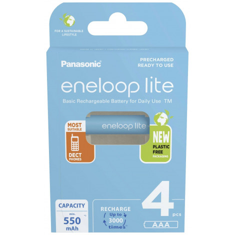 Panasonic ENELOOP Lite BK-4LCCE/4BE AAA 550 mAh 4 pc(s)