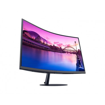 Samsung Curved Monitor LS32C390EAUXEN 32 " VA FHD 16:9 4 ms 250 cd/m Black HDMI ports quantity 2 75 Hz