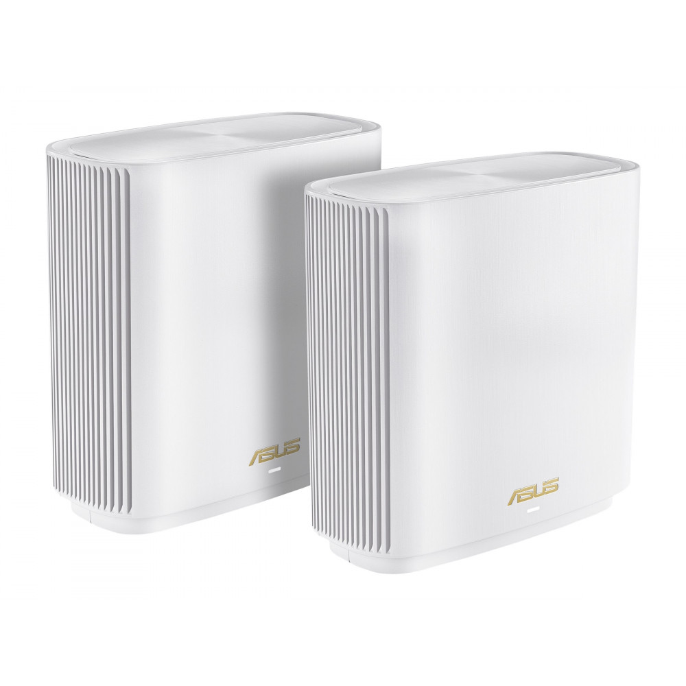 Asus ZenWiFi XT9 AX7800 Tri Band Mesh Router Wifi 6 802.11ax (2pk white) Asus