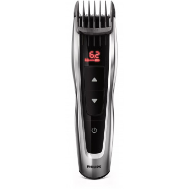 Philips Hair clipper Series 9000 HC9420/15 Cordless or corded Number of length steps 60 Black/Silver