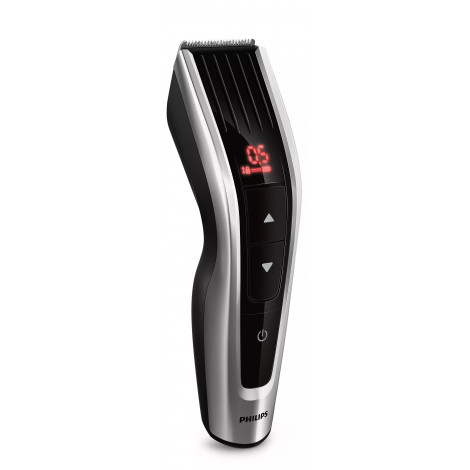 Philips Hair clipper Series 9000 HC9420/15 Cordless or corded Number of length steps 60 Black/Silver
