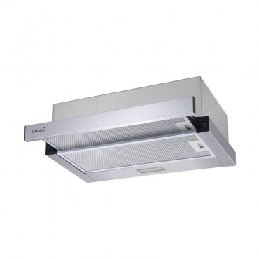 CATA TFB-5160 X Hood, Energy efficiency class C, Width 59.5 cm, Max 297 m /h, Mechanical control, LED, Stainless steel CATA