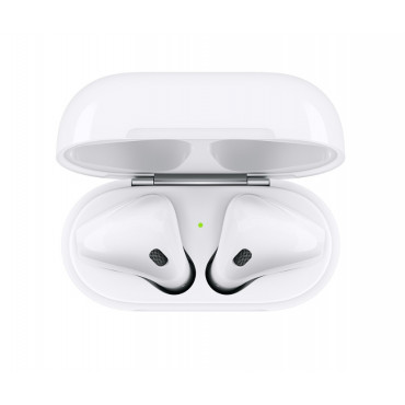 Apple AirPods with Charging Case Wireless In-ear Microphone Wireless White