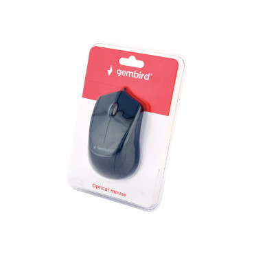 Gembird MUS-3B-02 Optical mouse Black