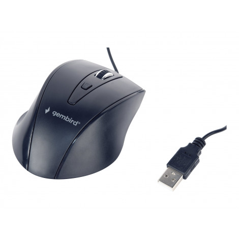 Gembird Mouse MUS-4B-02 USB Wired Standard Black