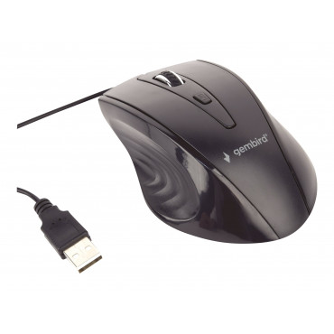 Gembird Mouse MUS-4B-02 USB Wired Standard Black