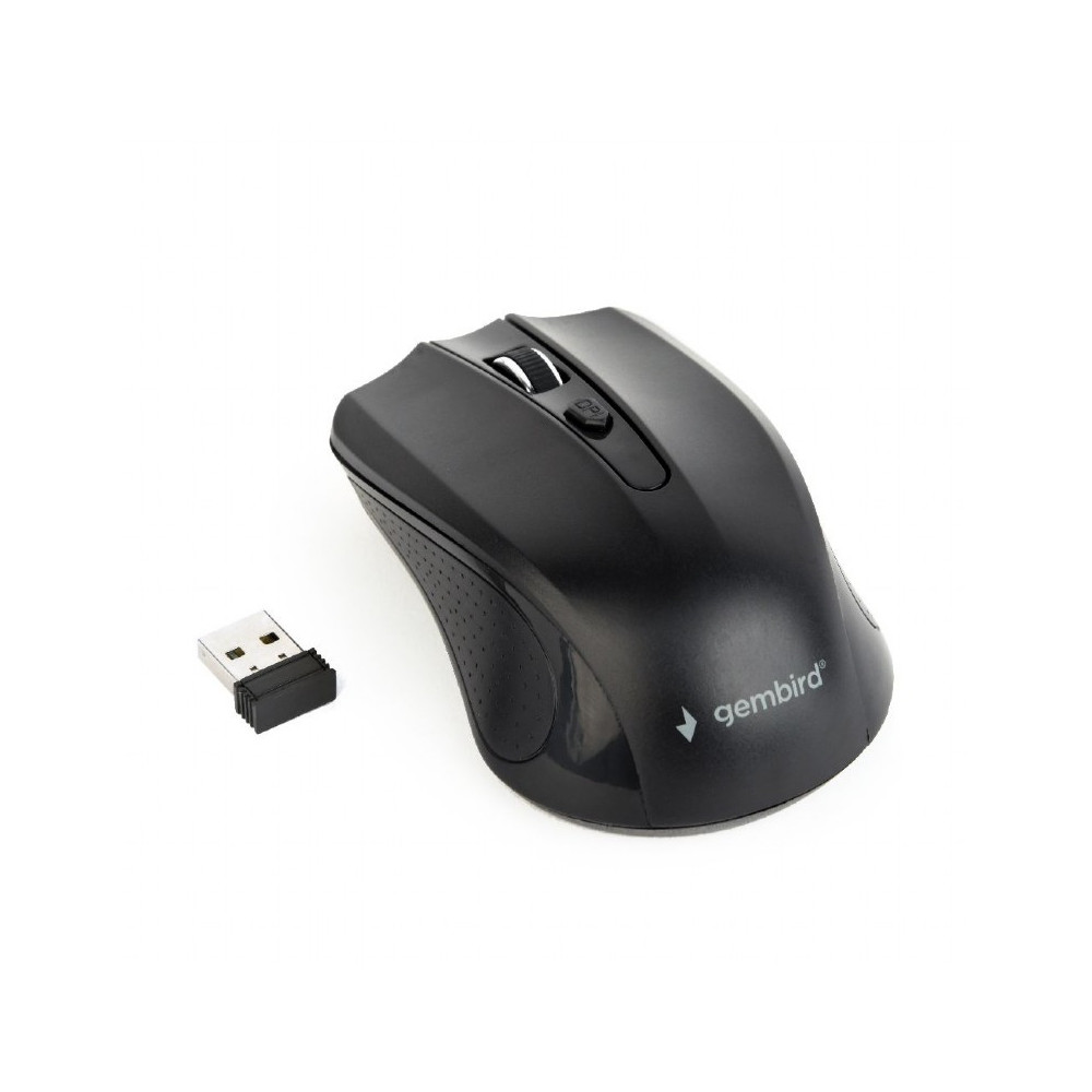 Gembird Mouse MUSW-4B-04 Standard Black Wireless