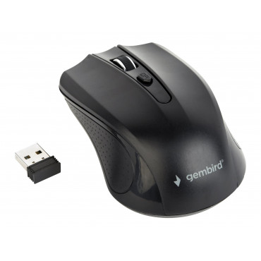 Gembird Mouse MUSW-4B-04 Standard Black Wireless