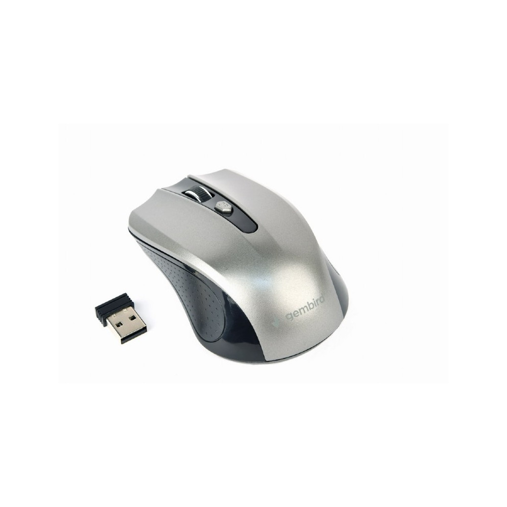 Gembird Mouse MUSW-4B-04-BG Standard Black/ Space Grey Wireless