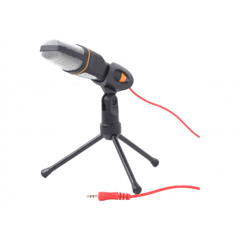 Gembird Desktop microphone with a tripod MIC-D-03 Built-in microphone 3.5 mm Black