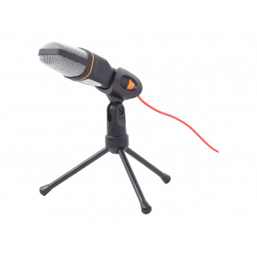 Gembird Desktop microphone with a tripod MIC-D-03 Built-in microphone 3.5 mm Black