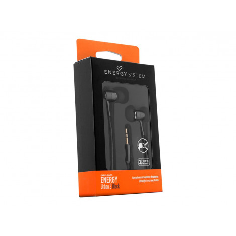 Energy Sistem Urban 2 Wired In-ear Black