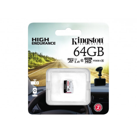 Kingston Endurance UHS-I U1 64 GB micro SDXC Flash memory class 10