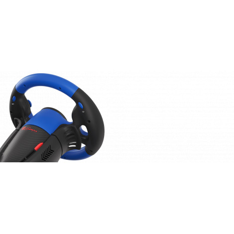 Genesis Driving Wheel Seaborg 350 Game racing wheel Blue/Black