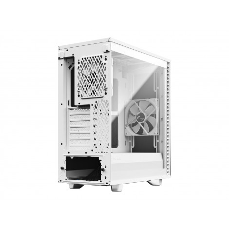 Fractal Design Define 7 Compact Side window White/Clear Tint Mid-Tower Power supply included No