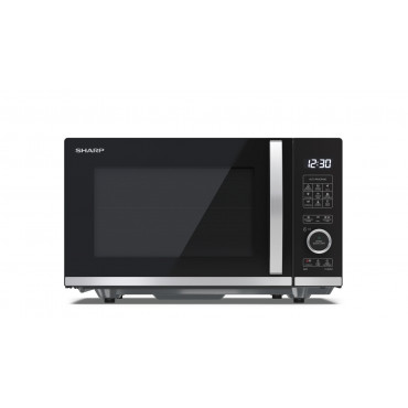 Sharp Microwave Oven with Grill YC-QG204AE-B Free standing 20 L 800 W Grill Black