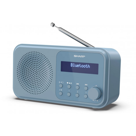 Sharp Tokyo Digital Radio DR-P420(BL) Bluetooth Portable Wireless connection Blue