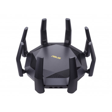 Asus AX6000 Dual Band Router RT-AX89X 802.11ax 4804+1300 Mbit/s 10/100/1000 Mbit/s Ethernet LAN (RJ-45) ports 8 Mesh Support Yes