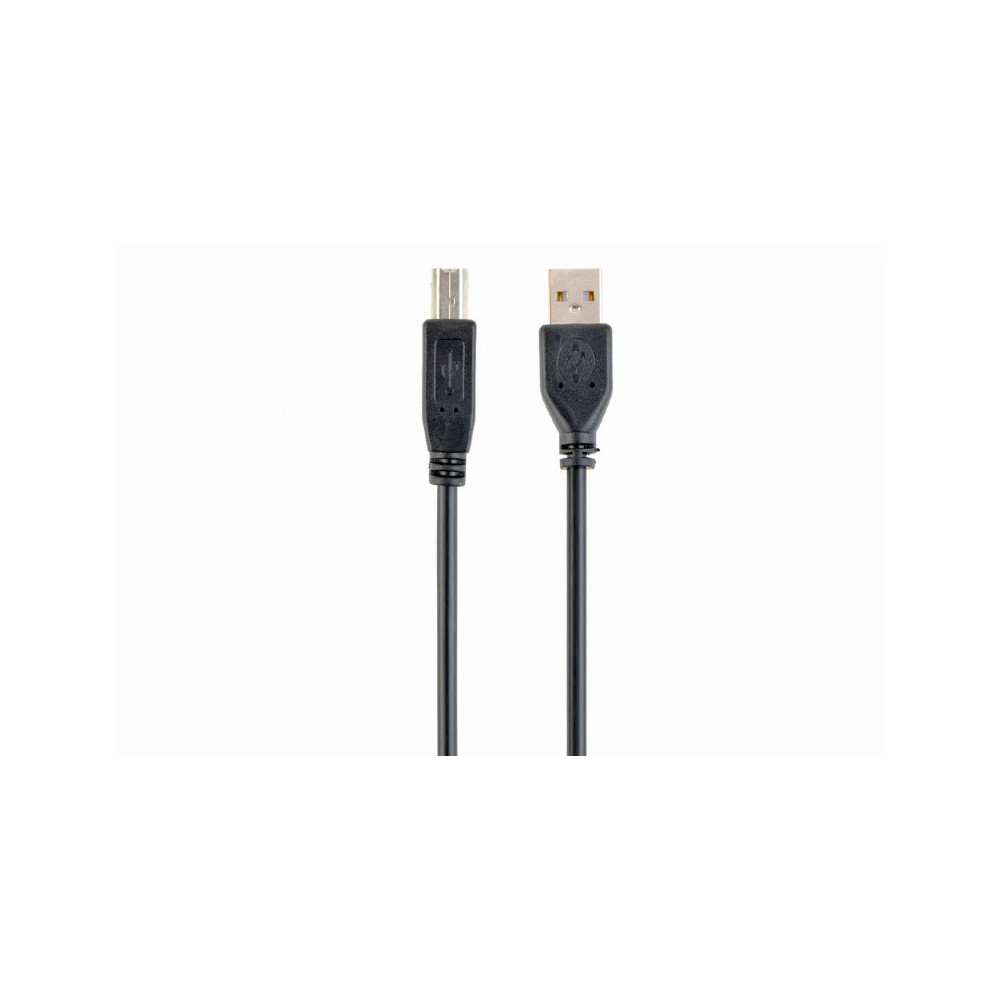 Gembird Cable USB2 AM-BM Lightning to USB Gold plated contacts, moulded cable Black