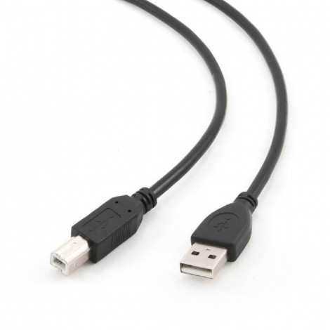 Gembird Cable USB2 AM-BM Lightning to USB Gold plated contacts, moulded cable Black