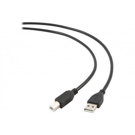 Gembird Cable USB2 AM-BM Lightning to USB Gold plated contacts, moulded cable Black