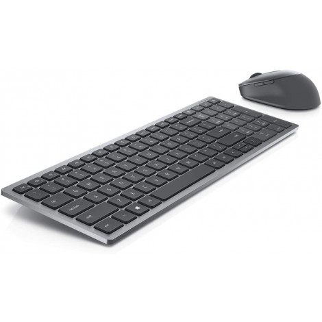 Dell Keyboard and Mouse KM7120W Keyboard and Mouse Set Wireless Batteries included EN/LT Wireless connection Titan Gray Bluetoot