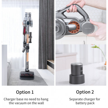 Jimmy Vacuum Cleaner H9 Pro Cordless operating Handstick and Handheld 550 W 28.8 V Operating time (max) 80 min Silver/Cooper War