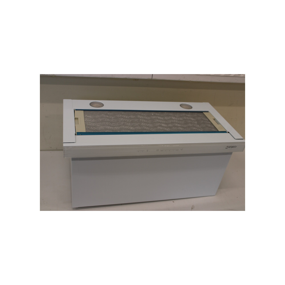 SALE OUT. CATA Hood TF-7600 GWH Telescopic Energy efficiency class A Width 60 cm 645 m /h Touch control LED White Glass REFURBIS