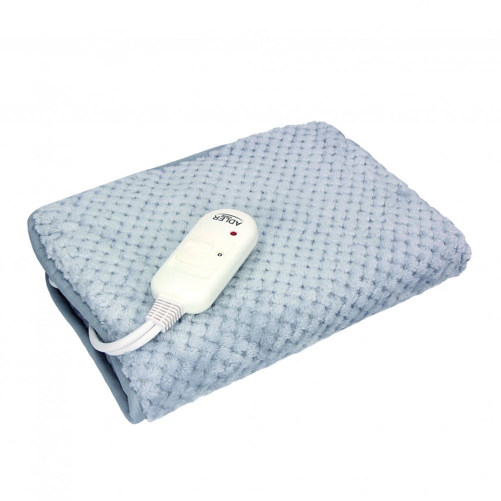 Adler Electric Blanket heating - pad AD 7415 Number of heating levels 2 Number of persons 1 Washable Remote control 80 W Grey